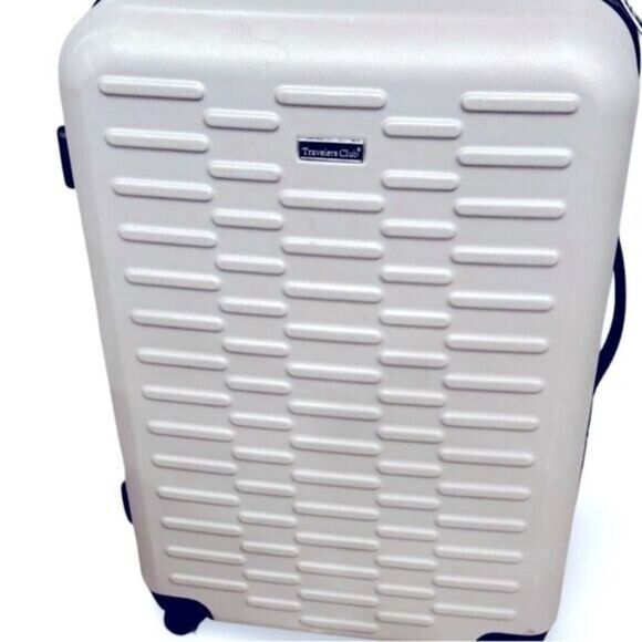 TRAVELERS CLUB Shannon Spinner Expan. Luggage ”suitcase silver gray 24 - Picture 4 of 11